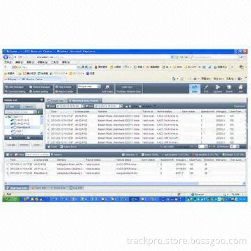 Online GPS Tracking Platform Fleet Management Server